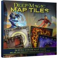 KOB9672 Dungeons And Dragons RPG: Deep Magic Map Tiles published by Kobold Press