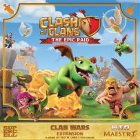 MAEMMCLASHEXP02 Clash of Clans: The Epic Raid Board Game - Clan Wars Expansion published by Maestro Media