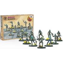 MUH107003 Fallout Factions Miniatures Game: Raiders: The Disciples published by Modiphius