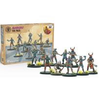 MUH107004 Fallout Factions Miniatures Game: Raiders: The Pack published by Modiphius