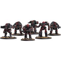 MUH1680104 HardWar Miniatures Game: Udar Industries Hardbots published by Modiphius