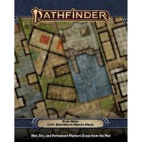 PAI11028FM Pathfinder Flip-Mat: City Districts Multi-Pack published by Paizo Publishing
