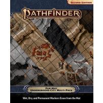 PAI30131 Pathfinder RPG Flip-Mat: Underground City Multi-Pack published by Paizo Publishing