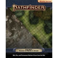 PAI30134 Pathfinder Flip-Mat: Planes Of Metal And Wood published by Paizo Publishing