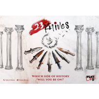 PTZ3403 23 Knives Card Game published by Play to Z