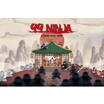 QUAPGL99001 99 Ninja Board Game published by Key Card Games