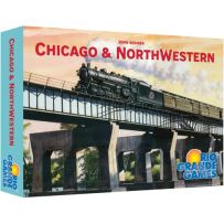 RGG663 Chicago And North Western Board Game published by Rio Grande Games