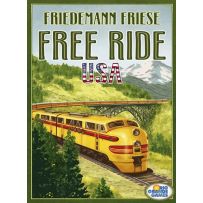 RGG672 Free Ride Board Game: USA published by Rio Grande Games