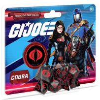 RGS02461 G I Joe RPG: Cobra Dice Set published by Renegade Game Studios