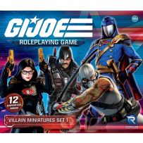 RGS02570 G I Joe RPG: Villain Miniatures Set 1 published by Renegade Game Studios