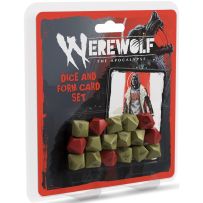 RGS02592 Werewolf: The Apocalypse RPG 5th Edition: Dice And Form Card Set published by Renegade Game Studios