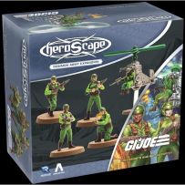 RGS02880 Heroscape Board Game: G.I. JOE Greenshirts And Battle Copter Army Expansion published by Renegade Game Studios