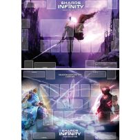 SBSHA00299 Shards of Infinity Saga Edition: Double-Sided Playmat published by Stone Blade Entertainment