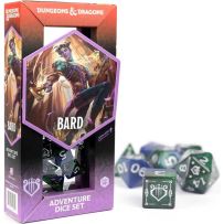 SDZ200209 Dungeons And Dragons Adventure Dice Set - Bard: Blue published by Sirius Dice