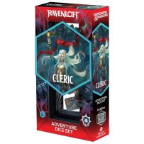SDZ200233 Dungeons And Dragons Adventure Dice Set - Cleric: Light Blue, Red published by Sirius Dice