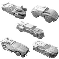 Car Wars Board Game: Sixth Edition: Miniatures Set 4
