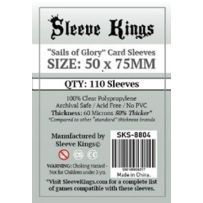 110 x Sails Of Glory Card Sleeves (50mm x 75mm)