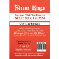 110 x Magnum Dixit Card Sleeves (80mm x 120mm)