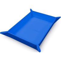 UP16334 Vivid Magnetic Foldable Dice Tray: Blue published by Ultra Pro