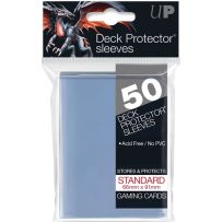 50 x Clear Standard Card Sleeves 66mm x 91mm (Ultra Pro)