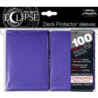 UP85610S Ultra Pro - Eclipse Deck Protector Royal Purple Standard (100) published by Ultra Pro