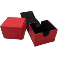 UPLE10374 Legion Sentinel Deck Box 100 Red published by Legion Supplies