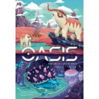USOOASIS Oasis New Life On A Distant World Board Game published by USAOpoly