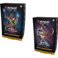 WTCD4133 MTG Aetherdrift Commander Deck Display published by Wizards of the Coast