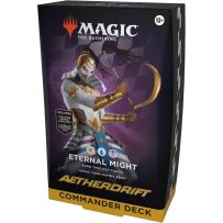 WTCD4133S1 MTG Aetherdrift Eternal Might Commander Deck published by Wizards of the Coast
