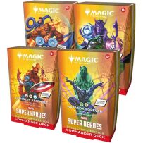 WTCD53620000 MTG Marvel Super Heroes Collector Commander Deck Display published by Wizards of the Coast