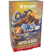 WTCD53620000S3 MTG Marvel Super Heroes Fantastic Four Collector Commander Deck published by Wizards of the Coast