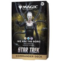 WTCD58990001S4 MTG Star Trek We Are The Borg Commander Deck published by Wizards of the Coast