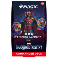 WTCD64660001S2 MTG Marvel Darkhold Destiny Strange Academy Commander published by Wizards of the Coast