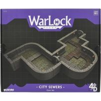 WZK16536 WarLock Tiles System: City Sewers Core Set published by WizKids Games