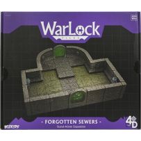 WZK16554 WarLock Tiles System: Forgotten Sewers Stand-Alone Expansion published by WizKids Games