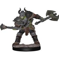 Pathfinder Deep Cuts Painted Miniatures: Half-Orc Barbarian Male