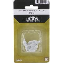 WZK90714 Pathfinder Deep Cuts Unpainted Miniatures: Cutpurses Male And Female published by WizKids Games