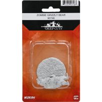 WizKids Deep Cuts Unpainted Miniatures: Zombie Grizzly Bear