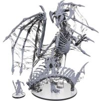 WZK90797 Dungeons And Dragons Nolzur's Marvelous Unpainted Minis: Black Dracolich published by WizKids Games