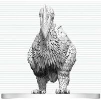 WZK90895 Dungeons And Dragons Nolzur's Marvelous Unpainted Minis: Axe Beak published by WizKids Games