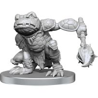 WZK97587 Pathfinder Deep Cuts Unpainted Miniatures: Boggard Scout And Castoroides published by WizKids Games