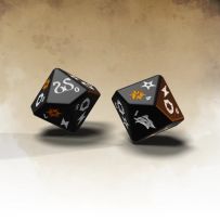 XPL95 Teburu System: Extra Set 2 D10 Sword And Sorcery published by Xplored