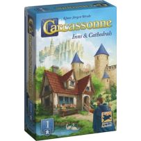 ZMGCARCAEXP2501 Carcassonne Board Game Expansion: Inns And Cathedrals (2025 Refresh) published by Z-Man Games