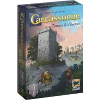 ZMGCARCAEXP2504 Carcassonne Board Game Expansion: Towers And Thieves (2025 Refresh) published by Z-Man Games