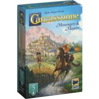 ZMGCARCAEXP2505 Carcassonne Board Game Expansion: Messenger And Mayor (2025 Refresh) published by Z-Man Games