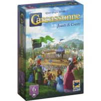 ZMGCARCAEXP2506 Carcassonne Board Game Expansion: Jousts And Crests (2025 Refresh) published by Z-Man Games