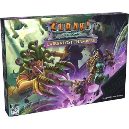 Clank! Deck Building Adventure Board Game: Catacombs Lairs And Lost ...