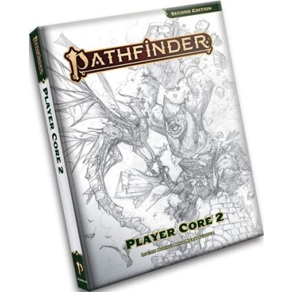 Pathfinder RPG 2nd Edition: Player Core Rulebook Sketch Cover Edition ...