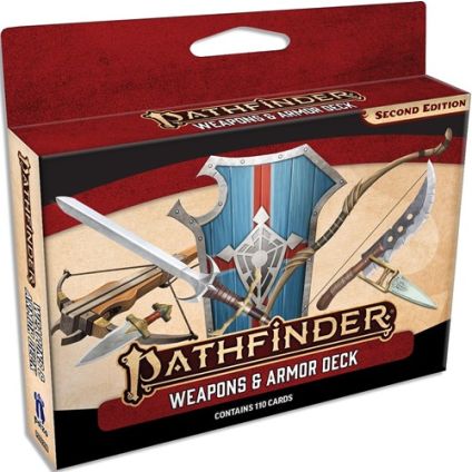 Pathfinder Rpg Set Pathfinder RPG 2nd Edition: Weapons And Armor Deck produced by Paizo ...