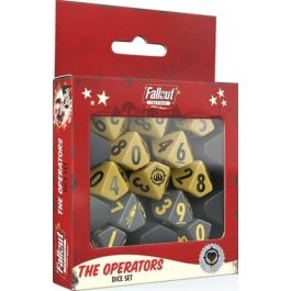Fallout Combat Dice Modiphius Fallout Factions Miniatures Game: The Operators Dice Set produced by ...